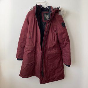 Nobis -  Maroon Down Parka